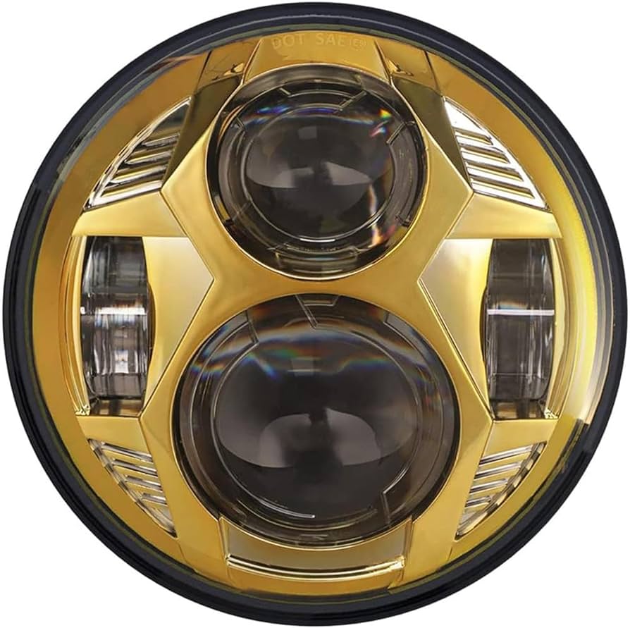 Amazon.co.jp: バイクヘッドライト 5 3/4インチ 5.75インチ ラウンド